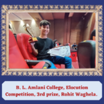 Amlani College - Elocution Competition