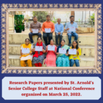 Research Papers presented by teachers